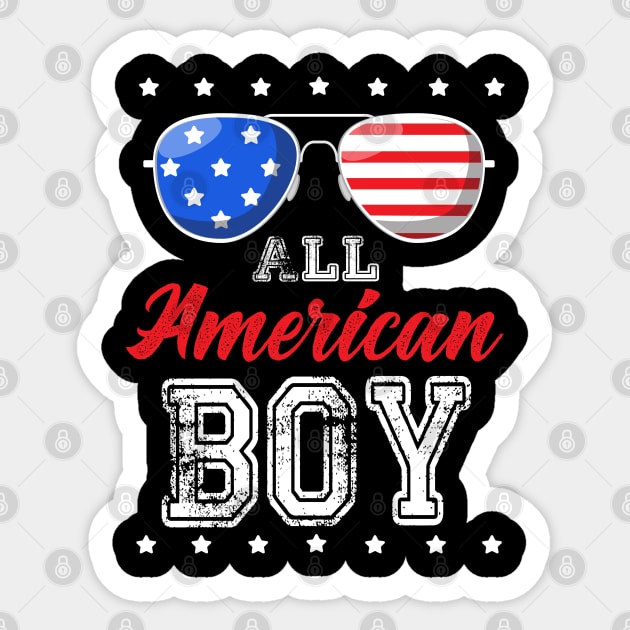 All American Boy Sticker by Rebrand